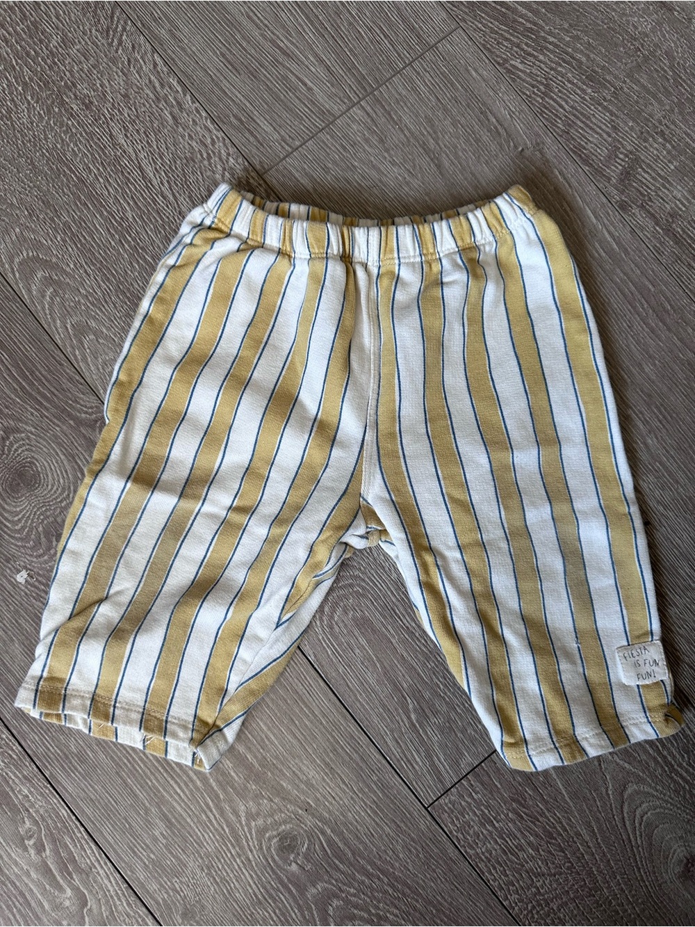 Zara Relaxed Striped Pull-On Baby Bottoms
